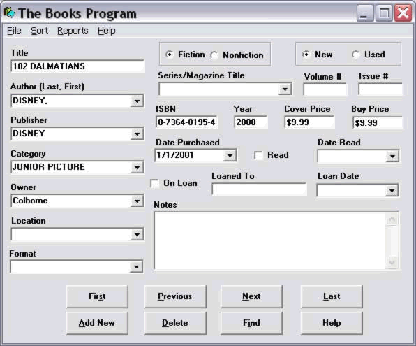 Books Program