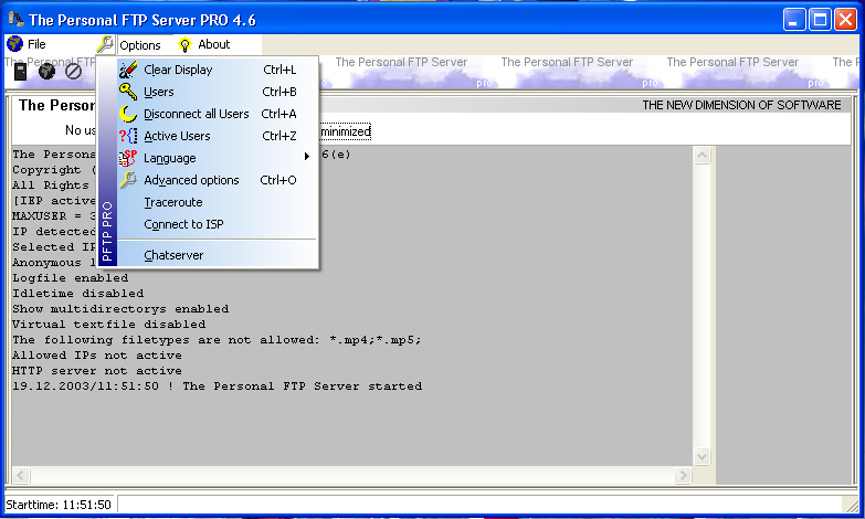 The Personal FTP Server