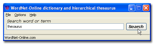 WordNet-Online dictionary