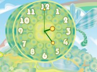 Dragon-fly Clock ScreenSaver