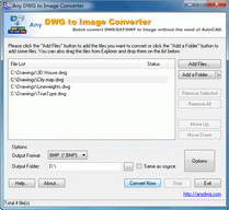 DWG to JPG Converter 2009.5