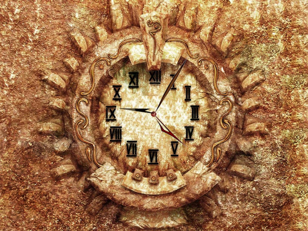 Medieval Clock screensaver