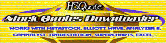 HSQuote Stock Quote Downloader Icon