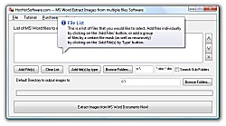 MS Word Extract Images from multiple files Icon