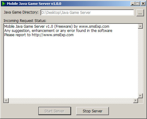 J2ME Server