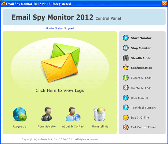 Email Spy Monitor 2012