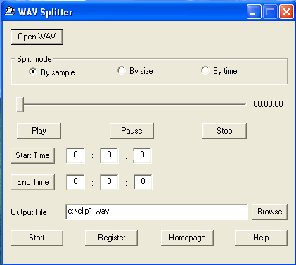 WAV Splitter